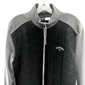 NWOT Callaway golf men’s quilted full zip side pockets jacket
